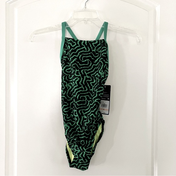 NWT Speedo Flyback Youth One-Piece Size 28 - Picture 1 of 10